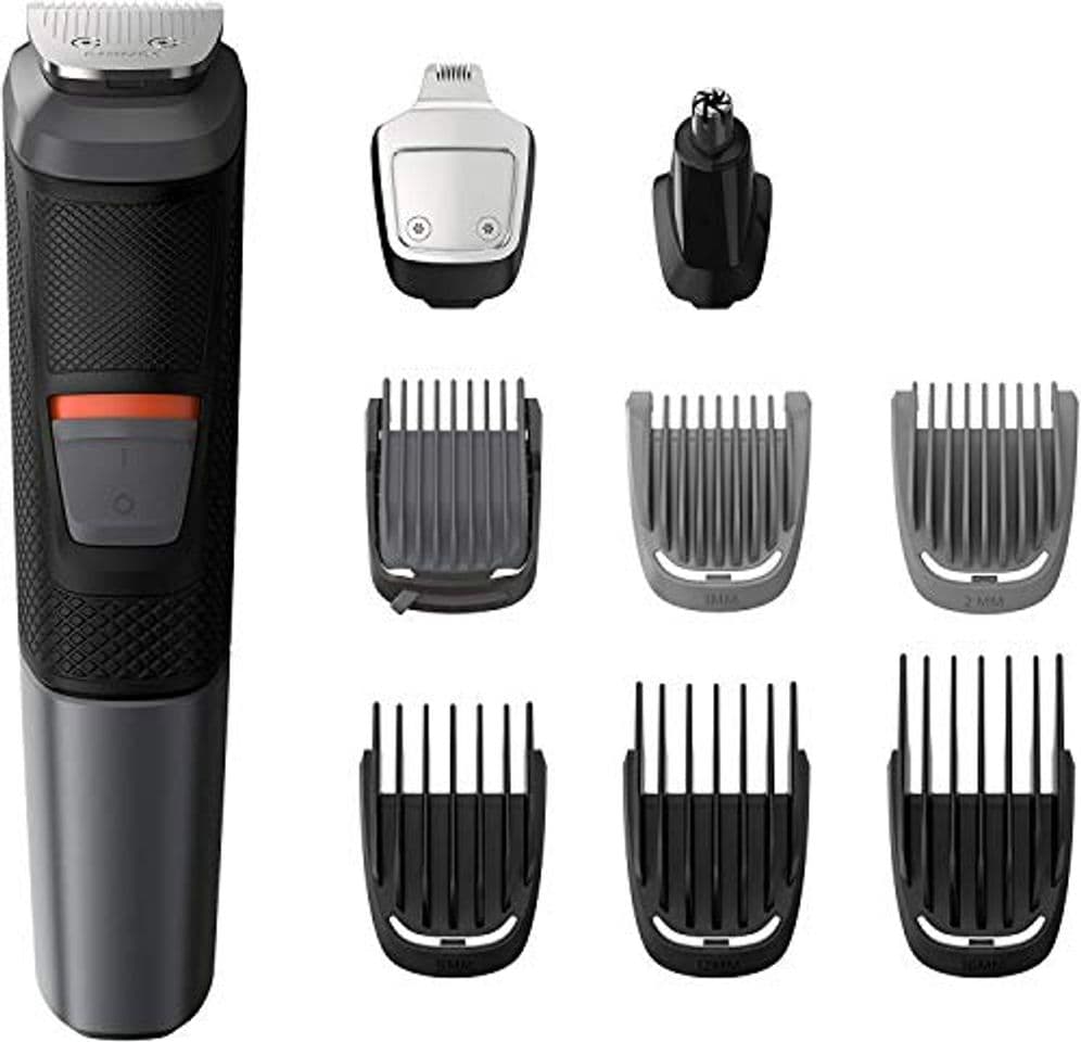 Producto Philips MG5720/15 Multigroom Series 5000 con 9 accesorios