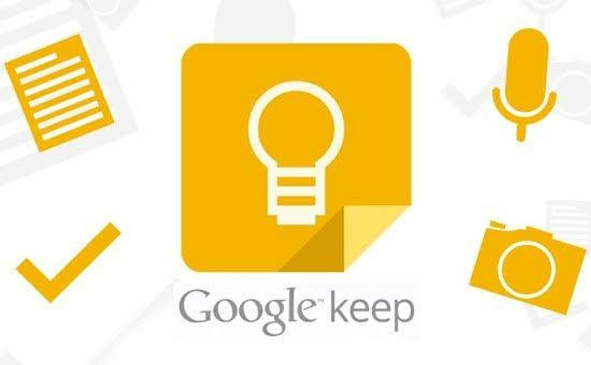 App Google Keep - notas e listas 