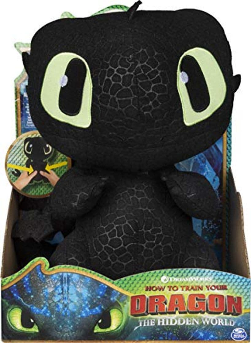 Producto Spin Master Toothless Movie Line Squeeze & Growl-Peluche con Sonido