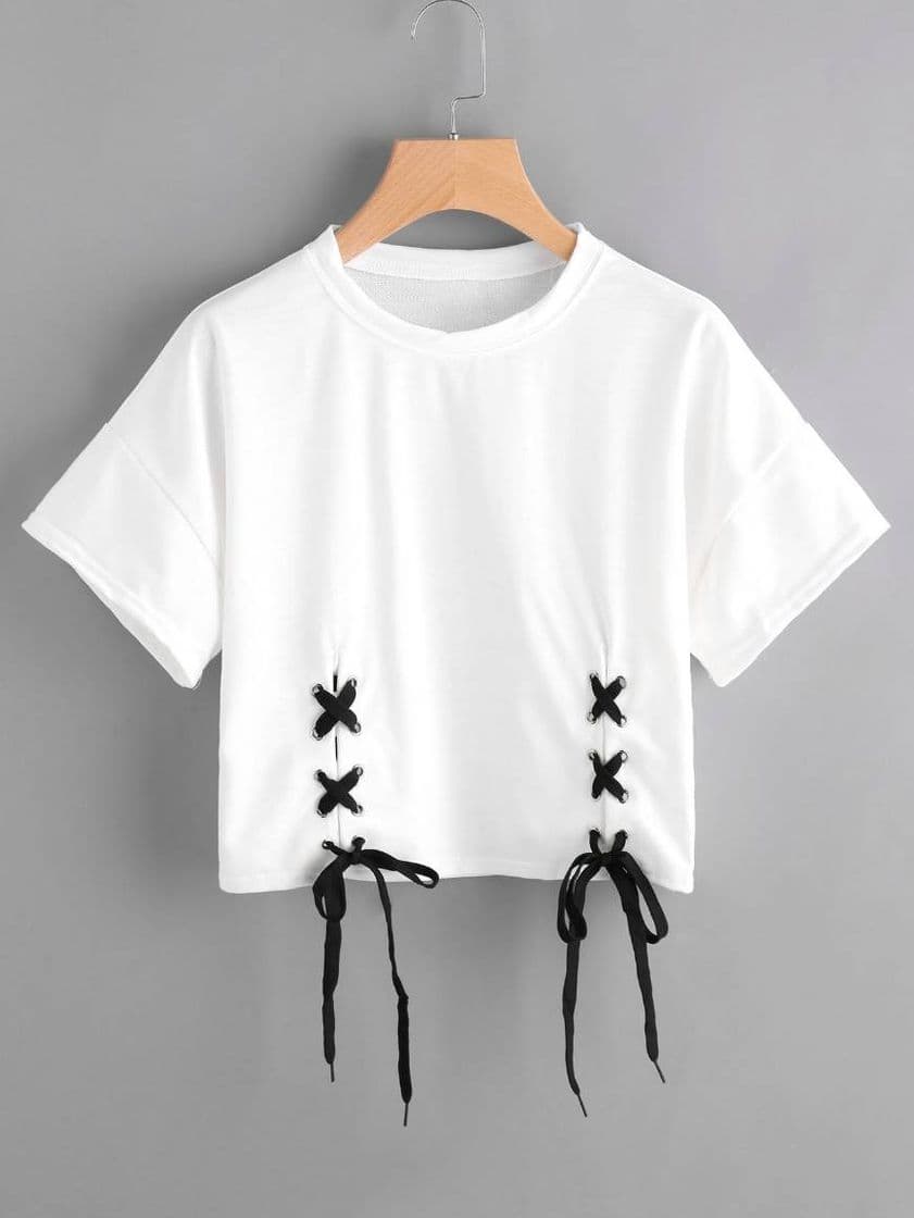 Producto camiseta con cordones 