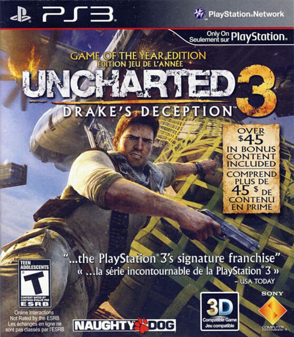 Videojuegos Uncharted 3: Drake's Deception - Game of the Year Edition