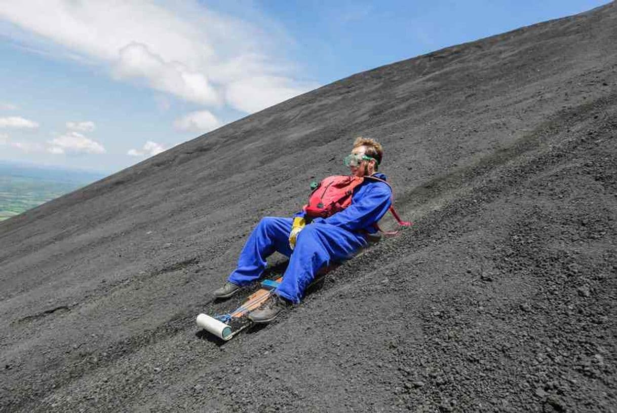 Lugar Volcan Cerro Negro