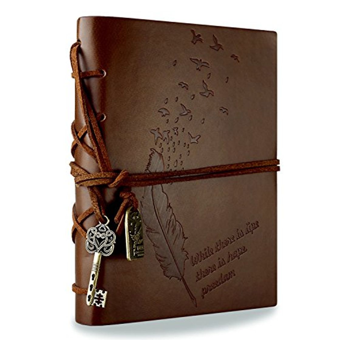 Producto Cubierta de cuero Notebook con llave mágica