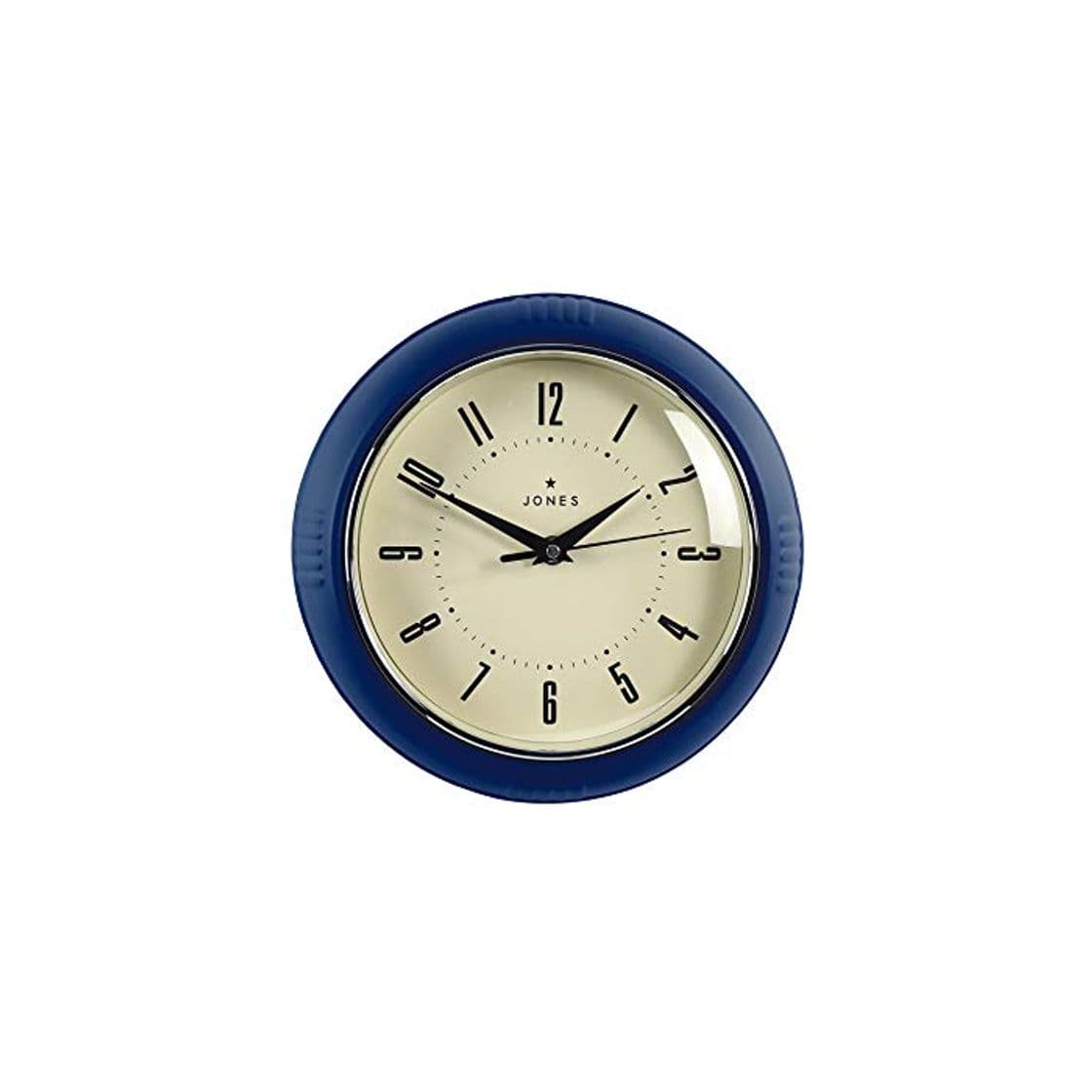 Producto JONES CLOCKS Reloj Ketchup Retro Reloj de Pared con Caso de Colores,