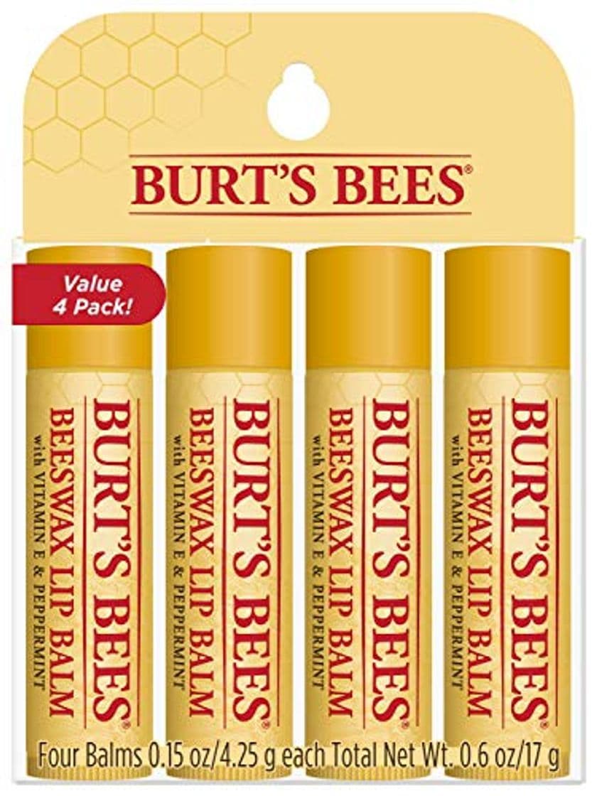 Belleza Tubo de abejas La cera de abejas Burt Lip Balm