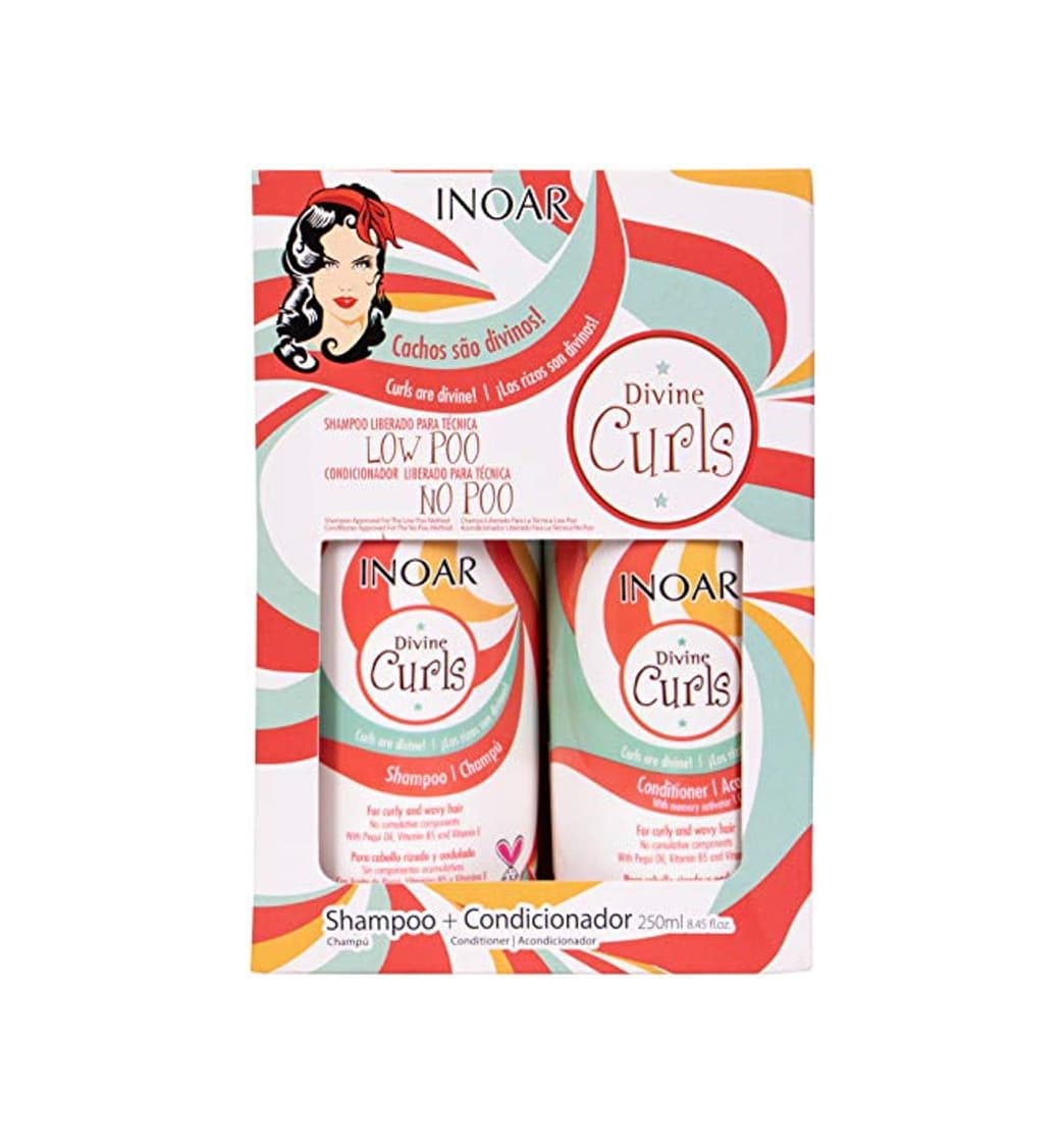 Product Set de cuidado del cabello Inoar Duo Divine Curls