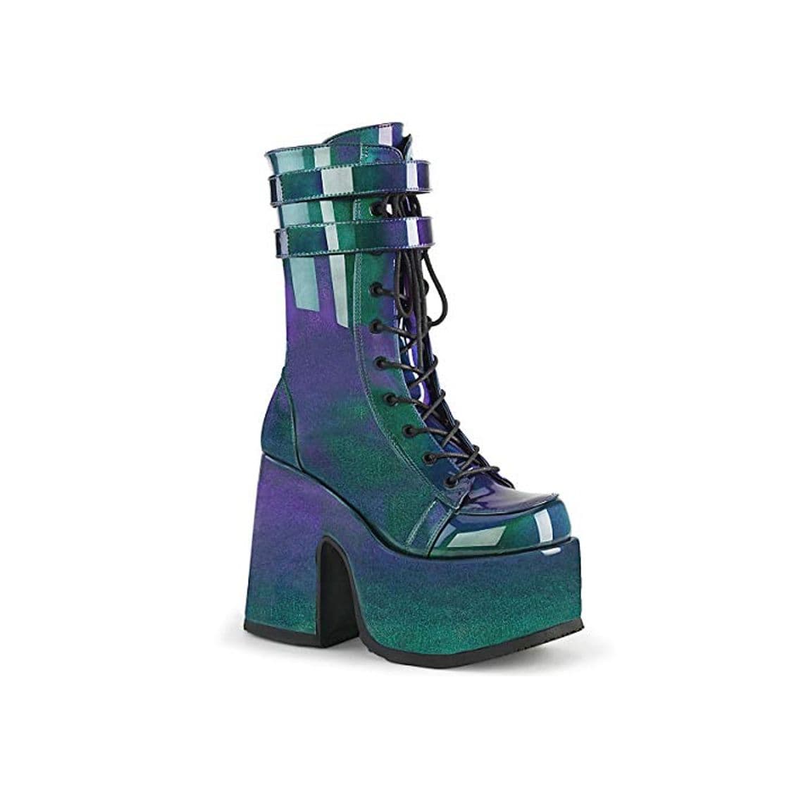 Producto Demonia CAMEL-250 Purple-Green Patent UK 3