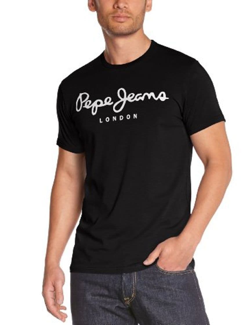 Product Pepe Jeans Original Stretch PM501594 Camiseta, Negro