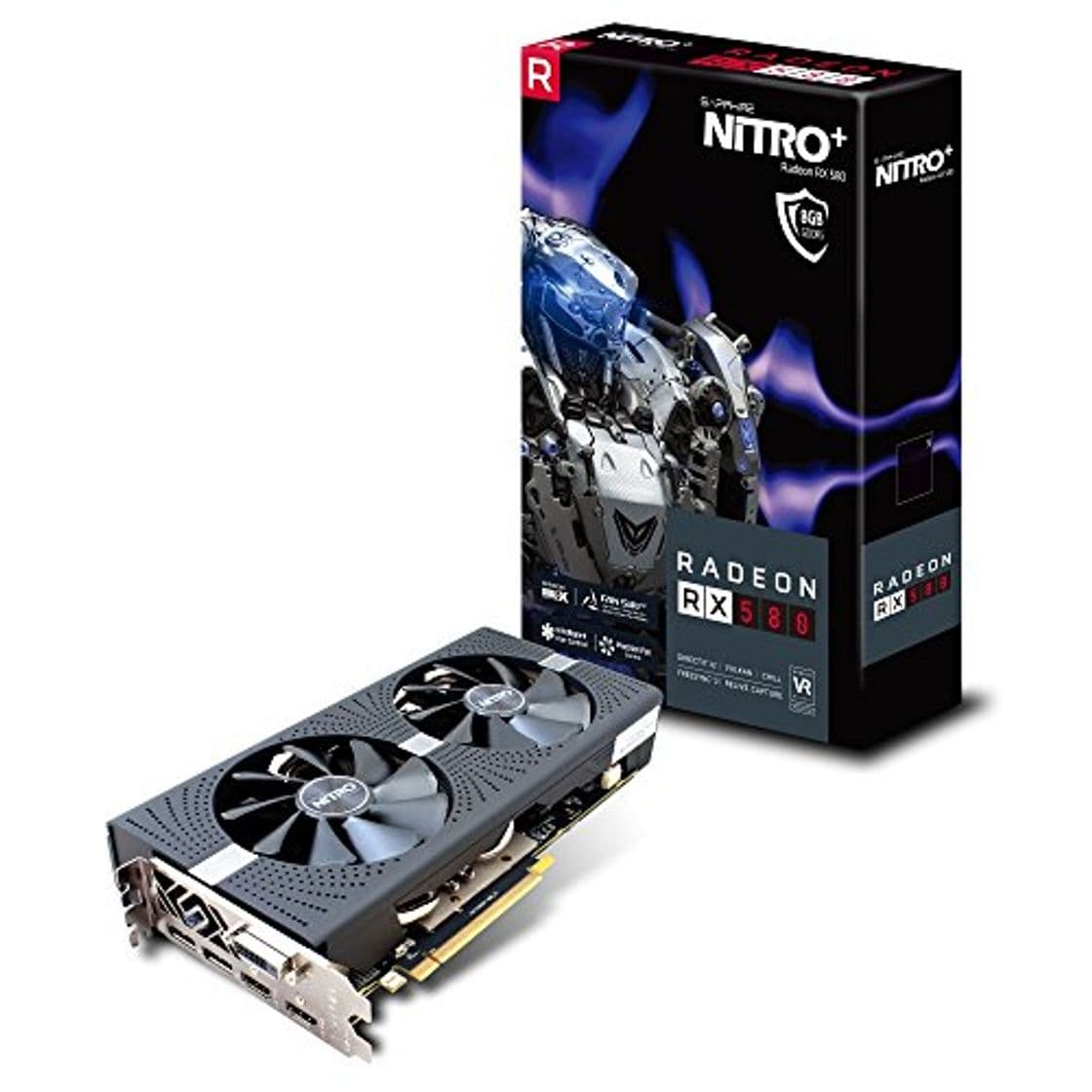 Electronic Sapphire Radeon RX 580 Nitro Plus - Tarjeta gráfica