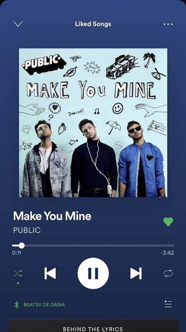 Canción Make You Mine