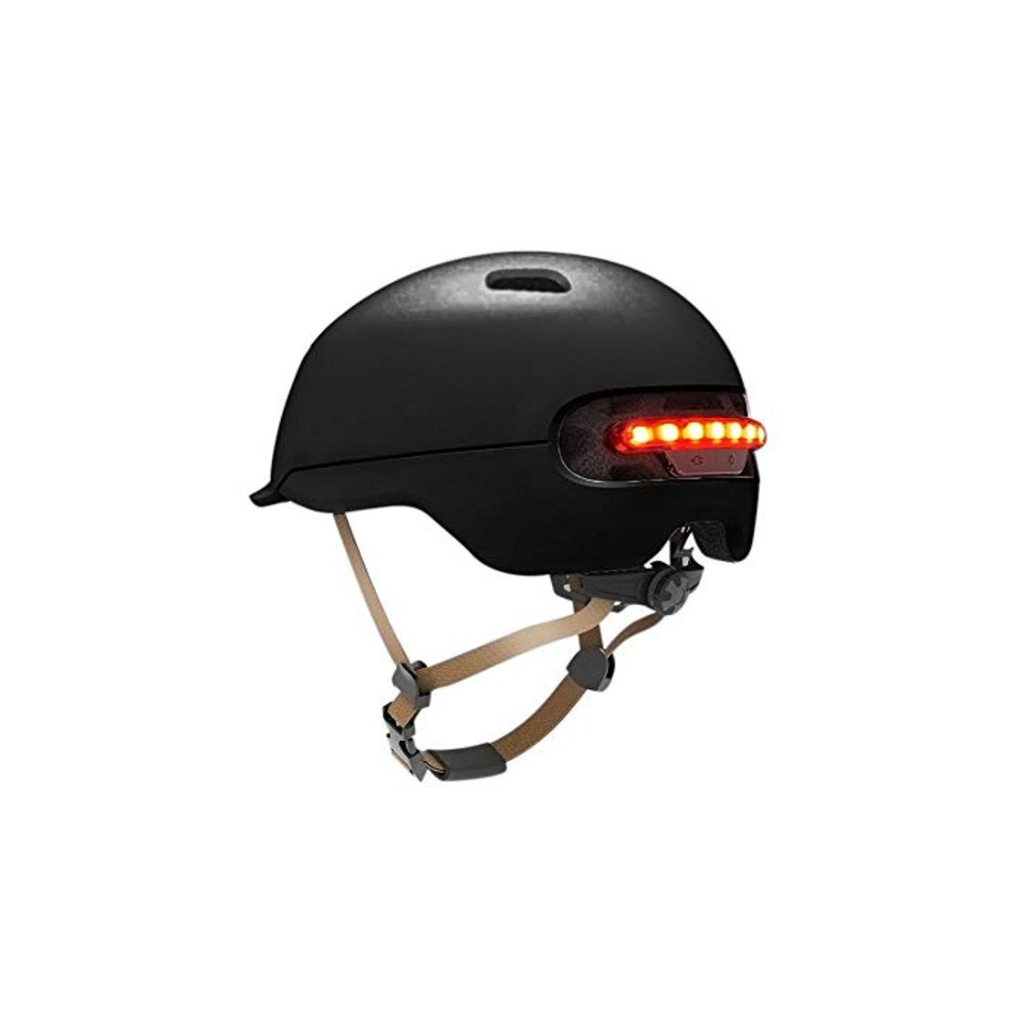 Product youngfate Bike Helmet Fire Smart Helmet Rear con Day Night IPX4 Protector A Prueba De Agua Automático con Intermitente para El Monopatín Eléctrico Xiaomi M365 Scooter Eléctrico