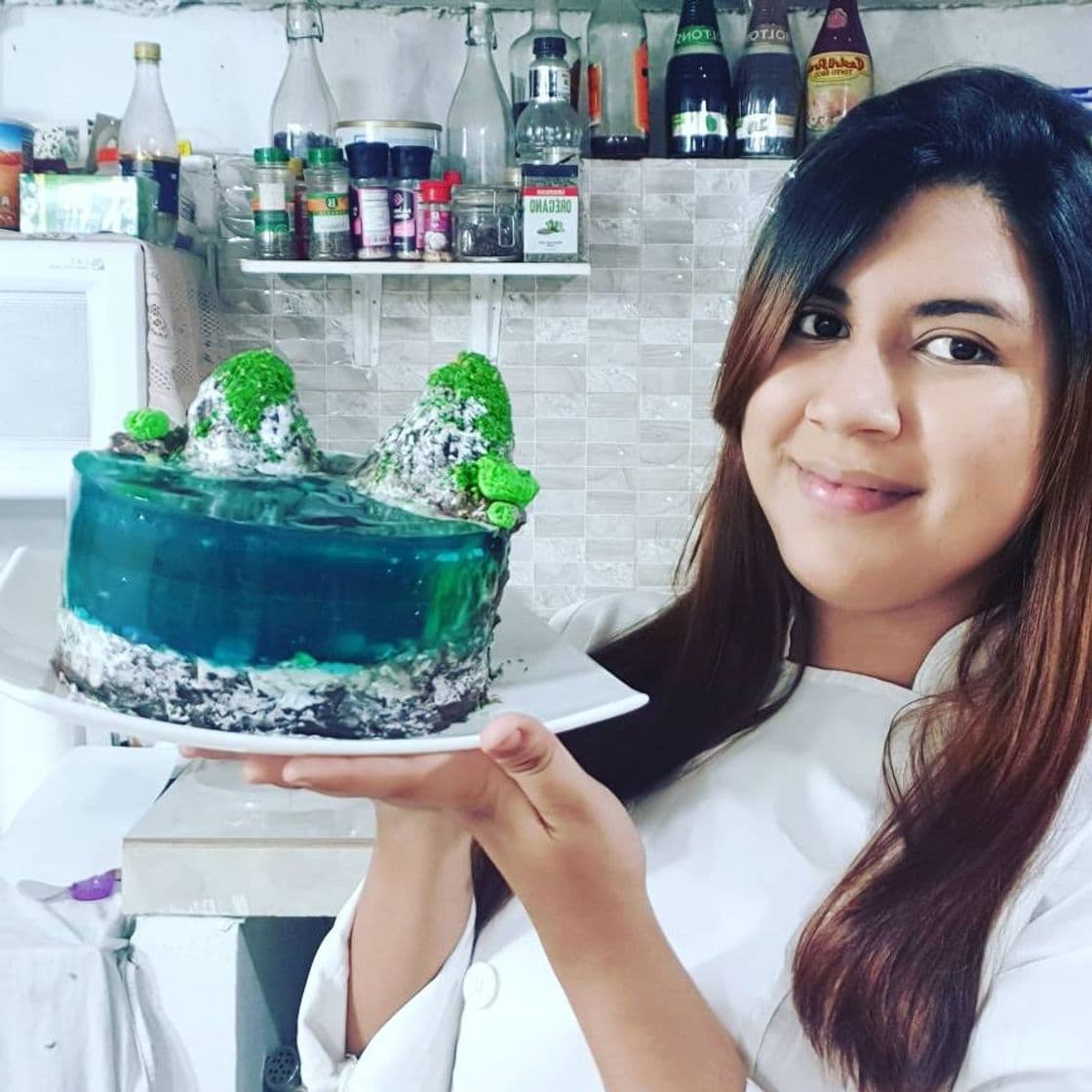 Fashion Ocean cake