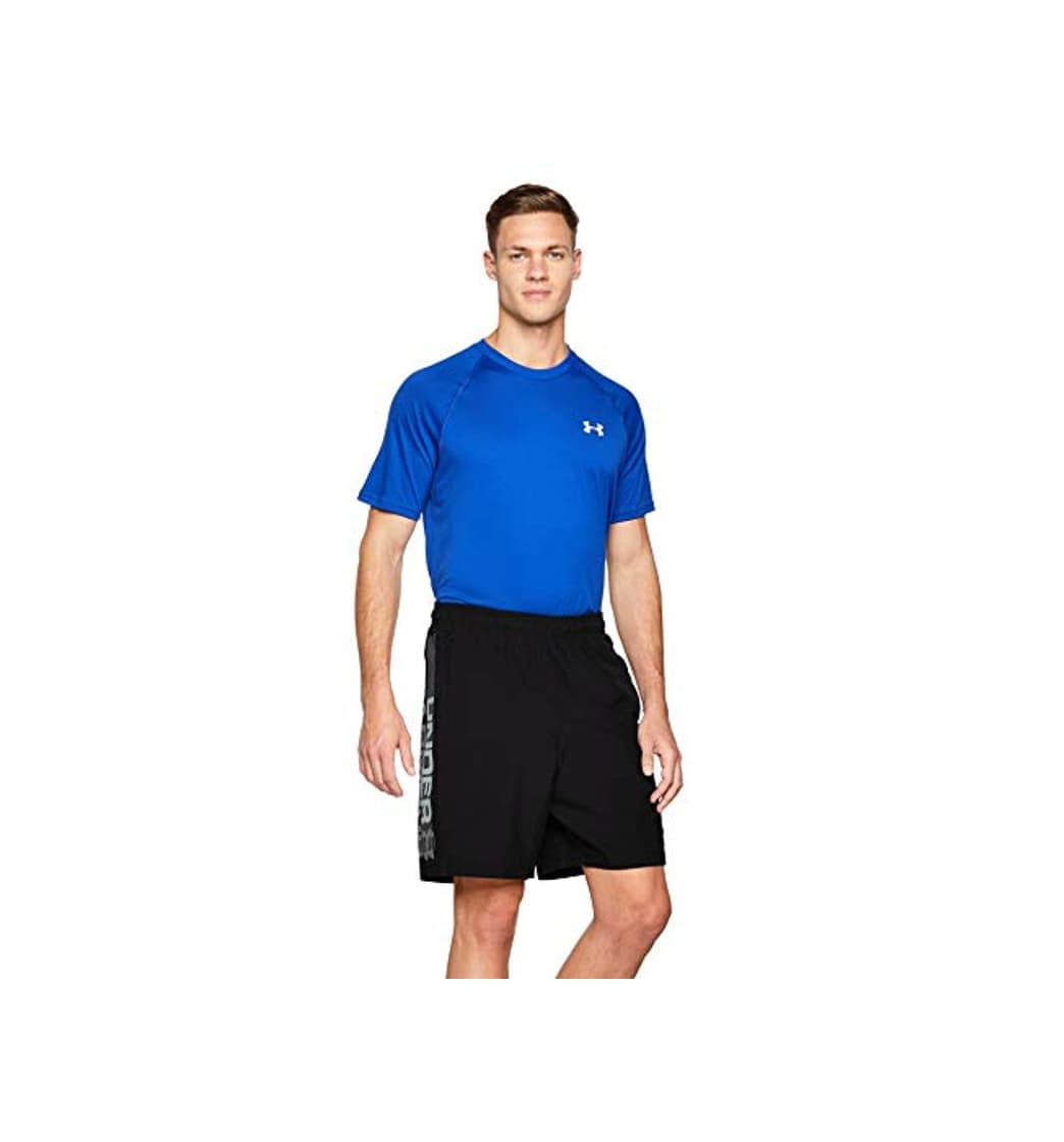 Producto Under Armour Woven Graphic Wordmark Shorts Pantalones de hombre, pantalón corto ultraligero