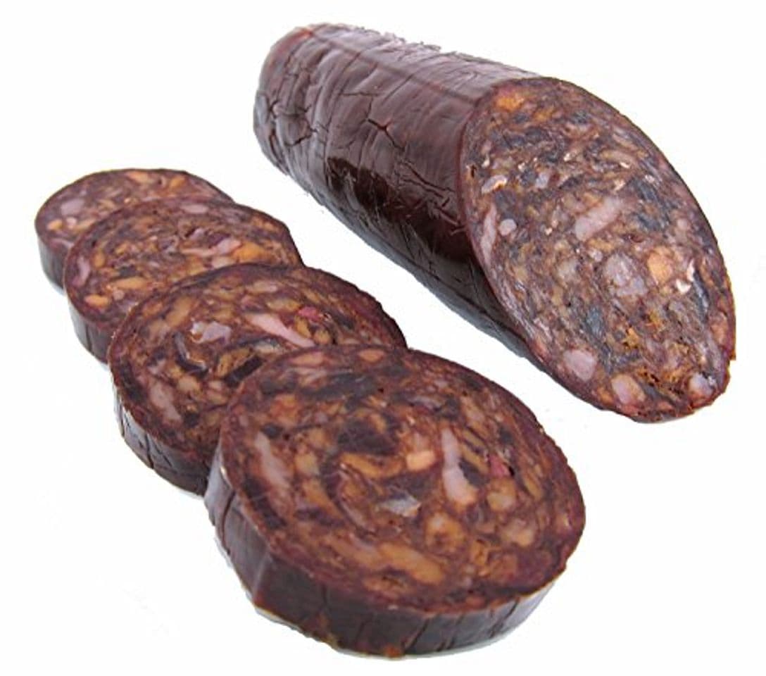 Product MORCILLA IBÉRICA, EMBUTIDO CURADO DE ELABAORACION TRADICIONAL CON CARNE Y GRASA DE