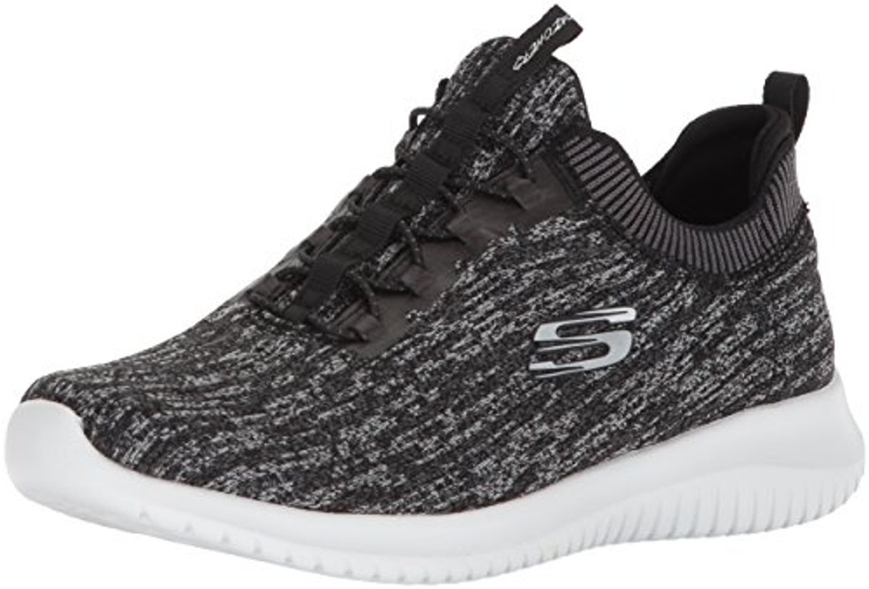 Moda Skechers Ultra Flex - Bright Horizon, Entrenadores para Mujer, Negro