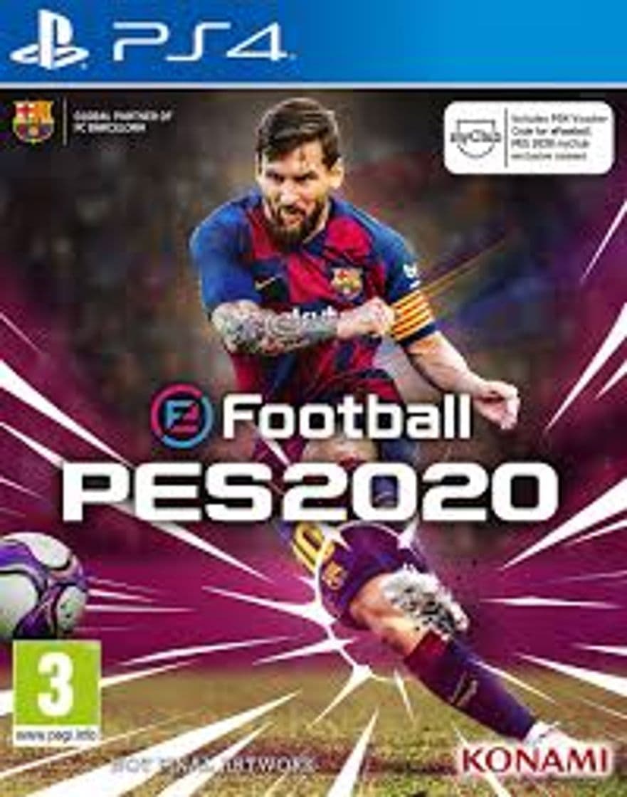 Electrónica PES 2020 PS4