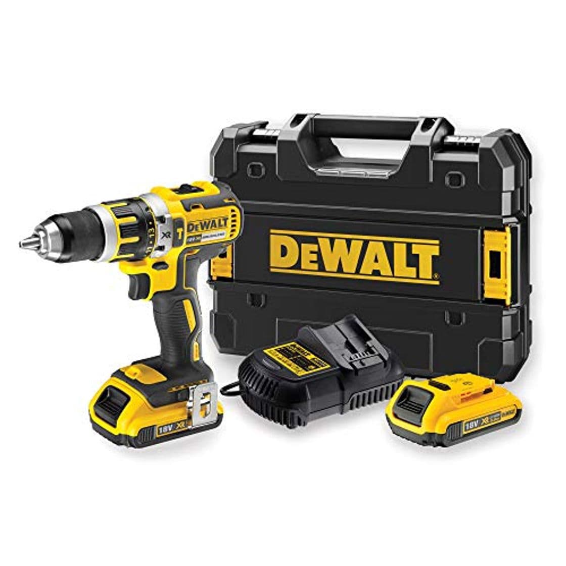 Producto DEWALT DCD795D2-QW - Taladro Percutor a bateria sin escobillas XR 18V 13mm