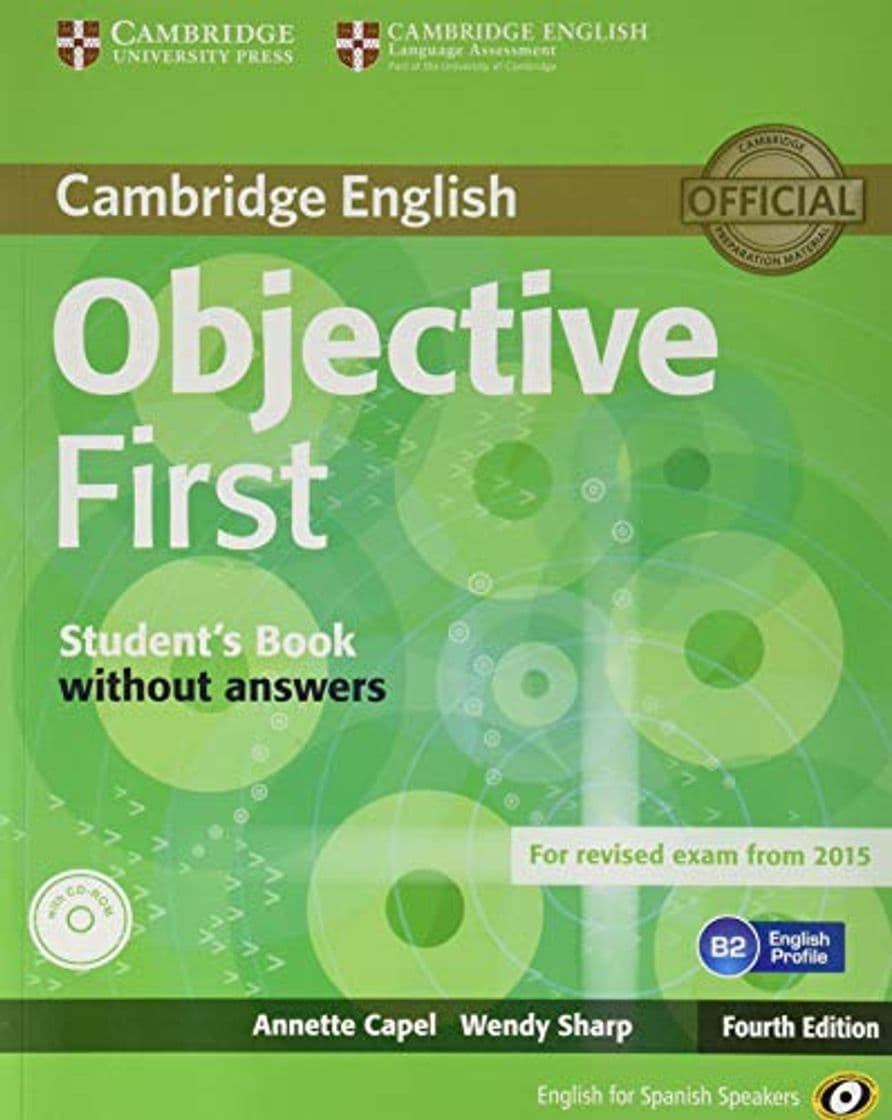 Book Objective First for Spanish Speakers Self-Study Pack