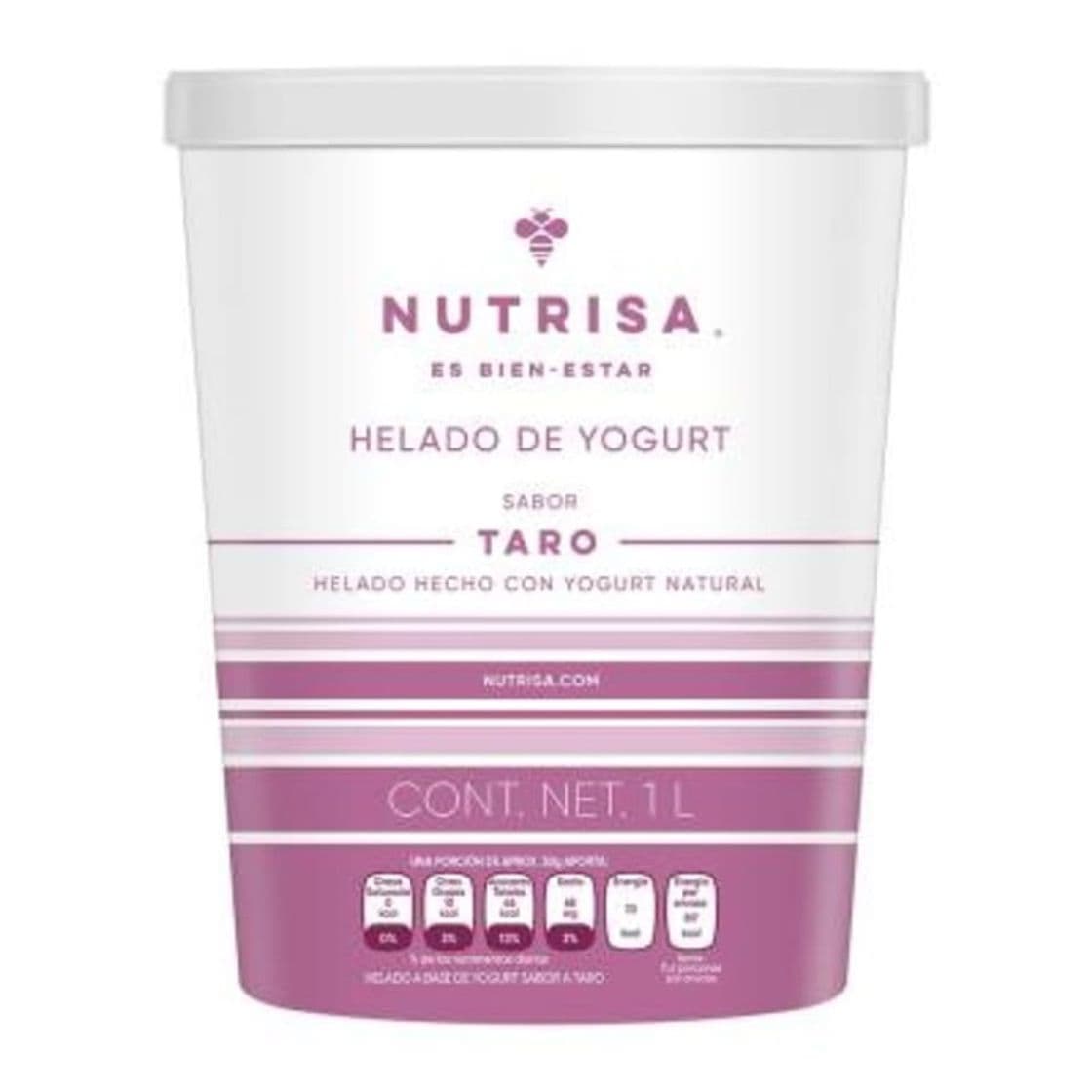 Fashion Helado de Taro, es una raíz riquísima. Ni dulce ni amargo. 