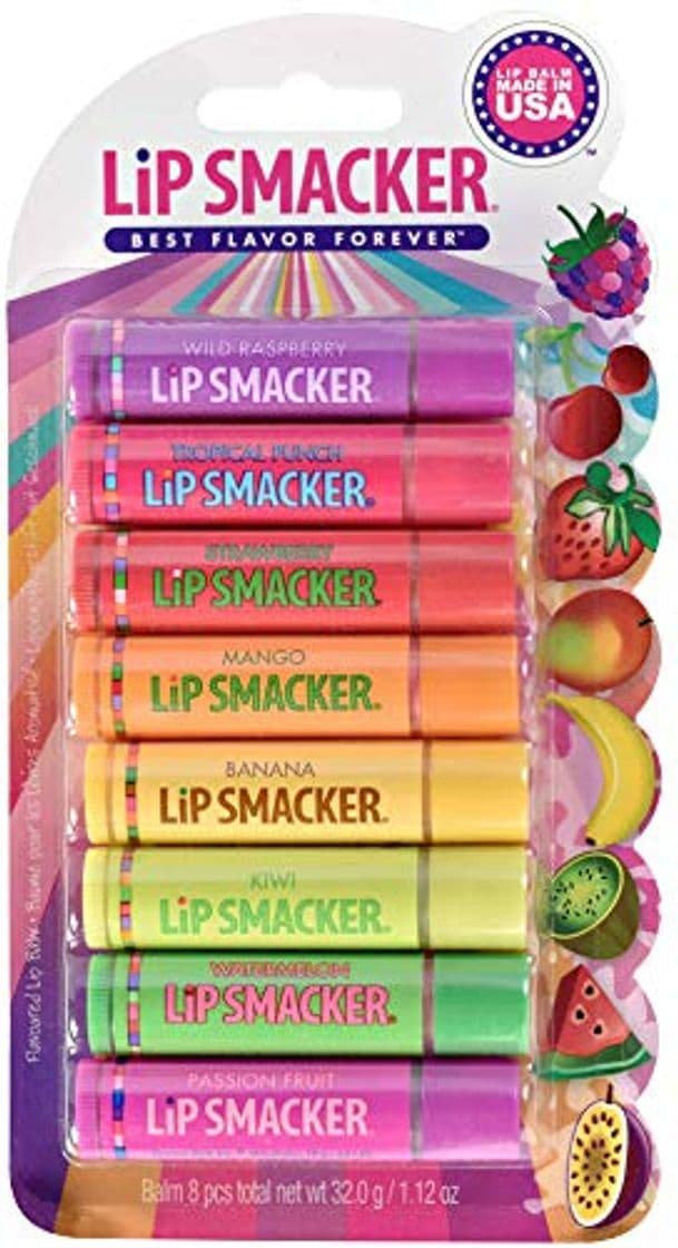 Belleza Lip Smacker Party Pack Lip Balm Paquete de 8