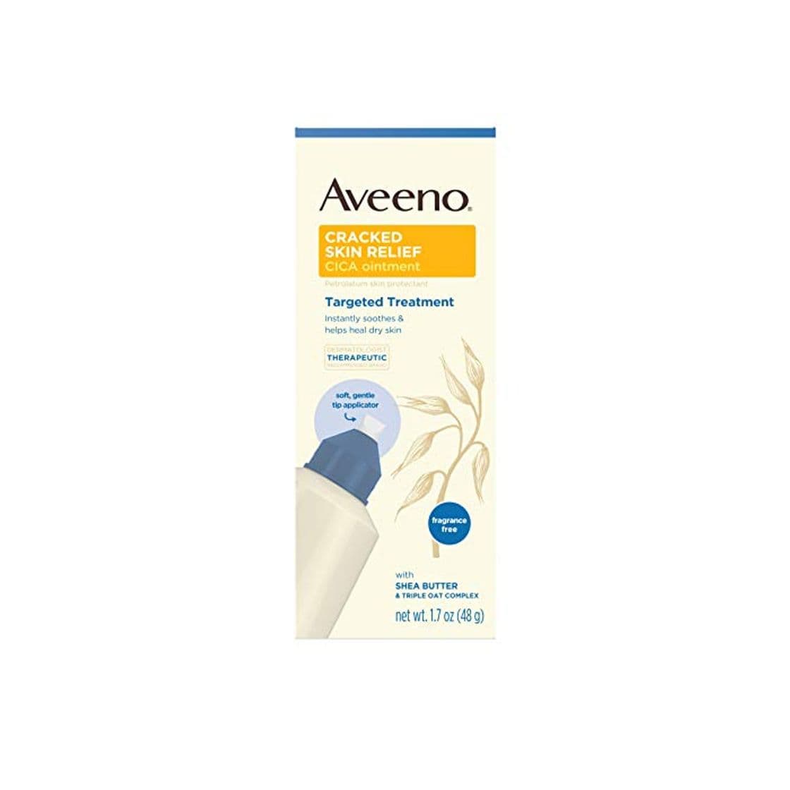 Product Aveeno Cracked Skin Relief Cica ungüento para piel seca