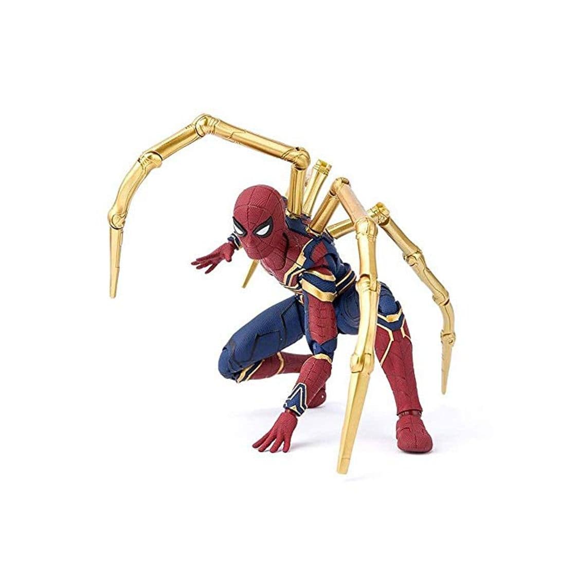 Product JTWMY Marvel Avengers 4 Iron Spiderman 16cm Figura de superhéroe Hombre araña Colección de Juguetes para niños