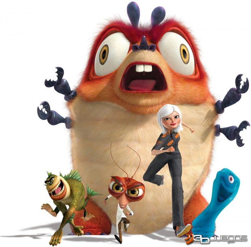 Película Monsters vs Aliens