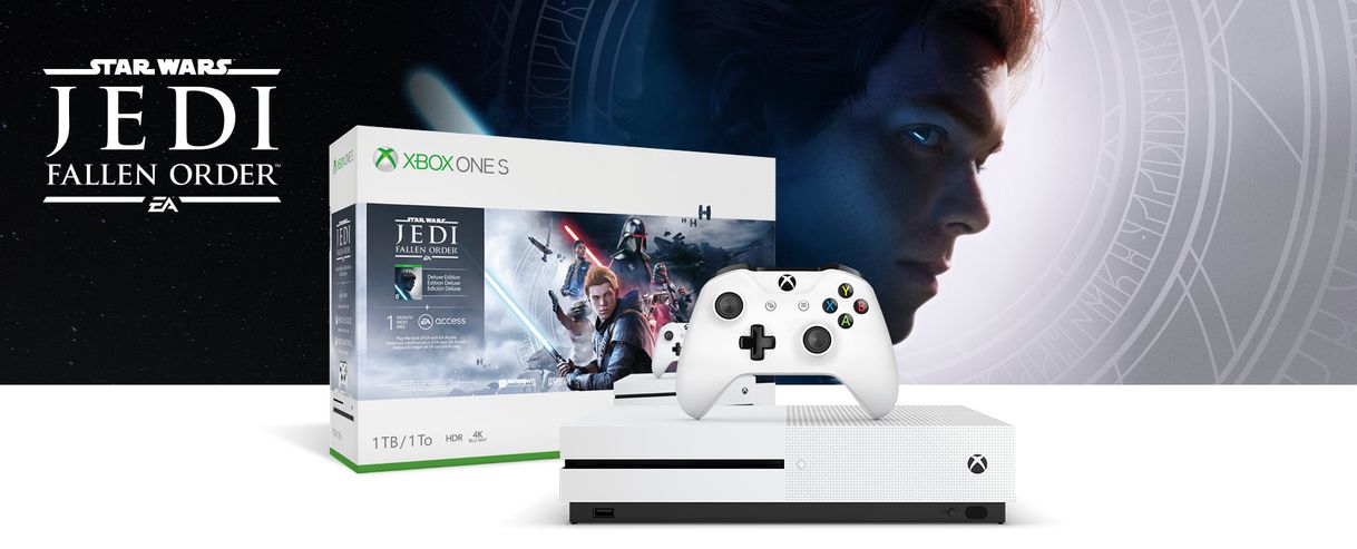 Electrónica Pack Xbox One S con 2 mandos