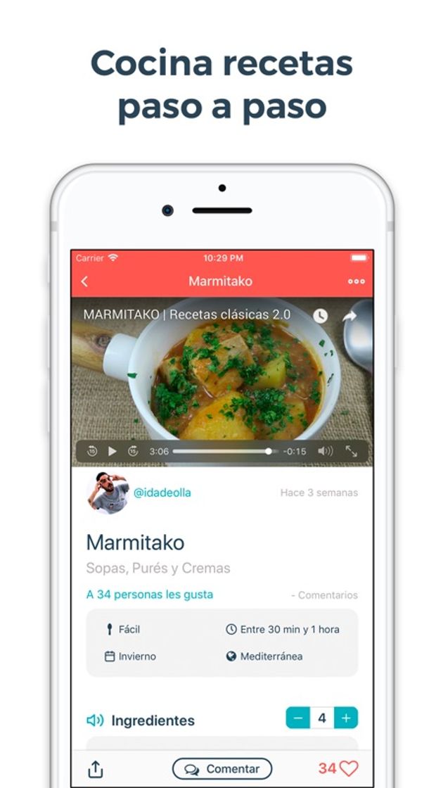 App Hatcook Recetas de Cocina