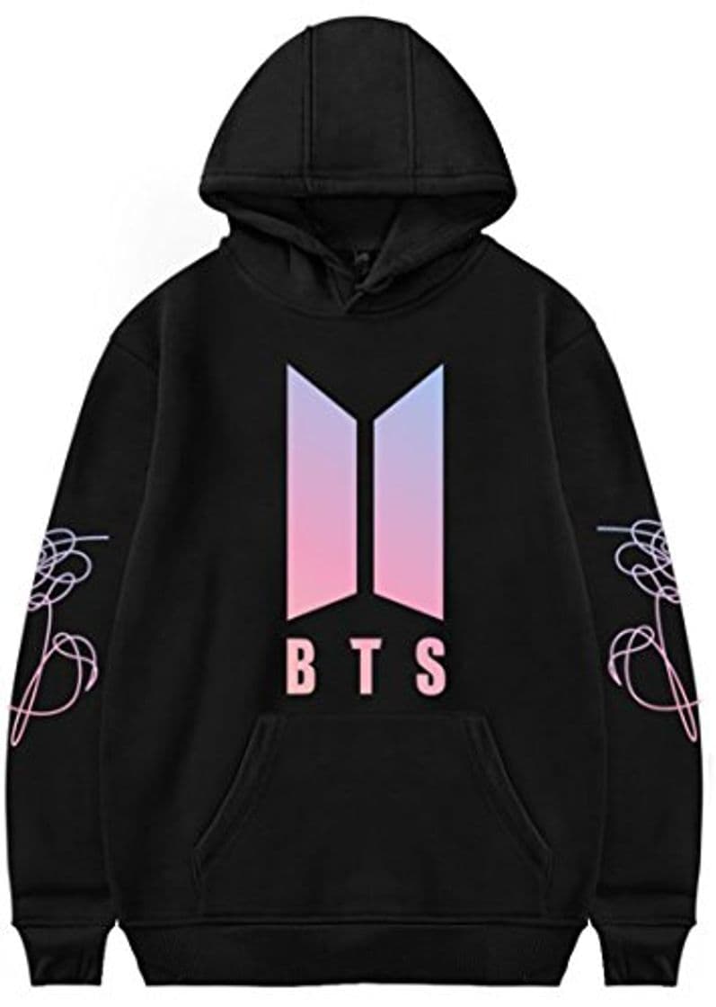 Moda EMILYLE Unisex Love Yourself 承 Her Sudadera con Capucha Bangtan Boys BTS