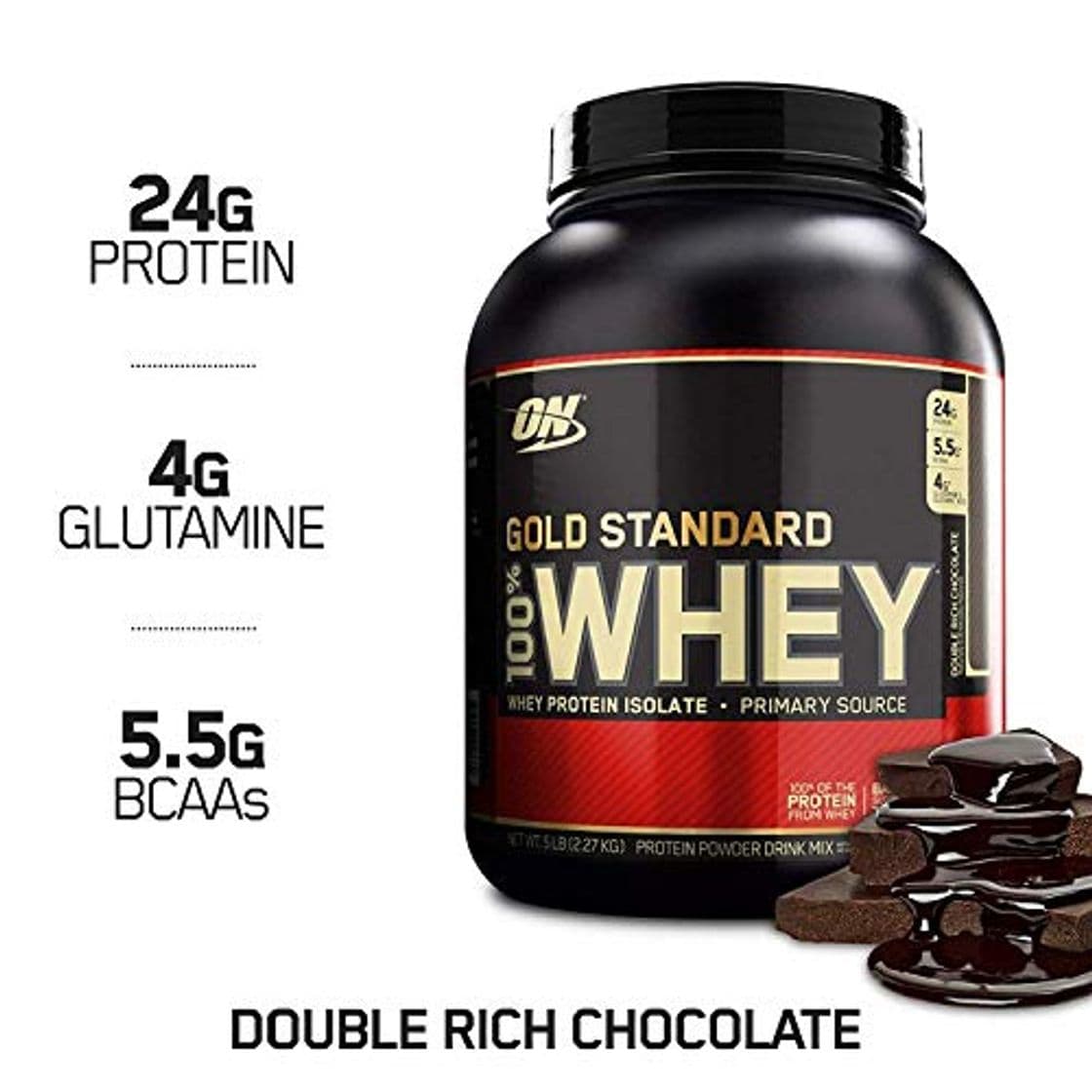 Producto Optimum Nutrition ON Gold Standard 100% Whey Proteína en Polvo Suplementos Deportivos