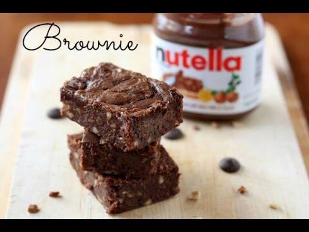 Fashion Brownie con Nutella 