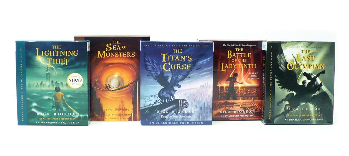 Book Percy Jackson 5 Book Set Collection RRP Â£34.95