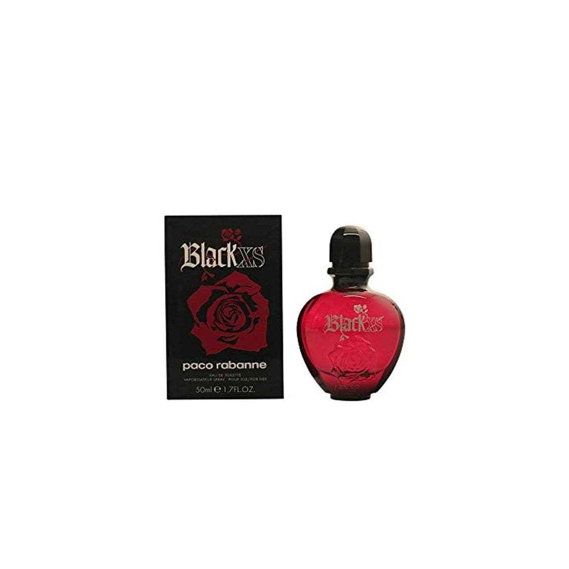 Belleza PACO RABANNE BLACK XS FOR HER agua de tocador vaporizador 50 ml