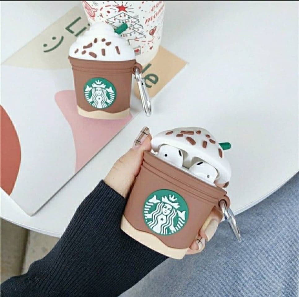 Moda Funda Airpods de Starbucks