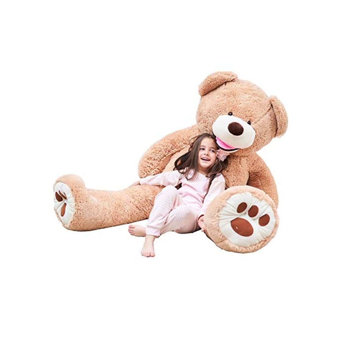 Product IKASA Teddy Bear Gigante con Grandes Huellas Juguete de Peluche Suave Animal