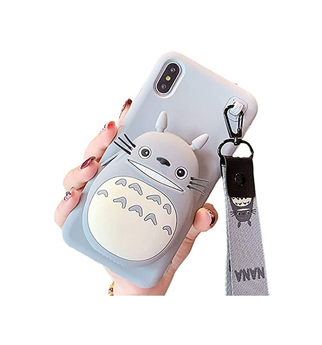 Producto Funda para celular adorable de silicon con monedero  