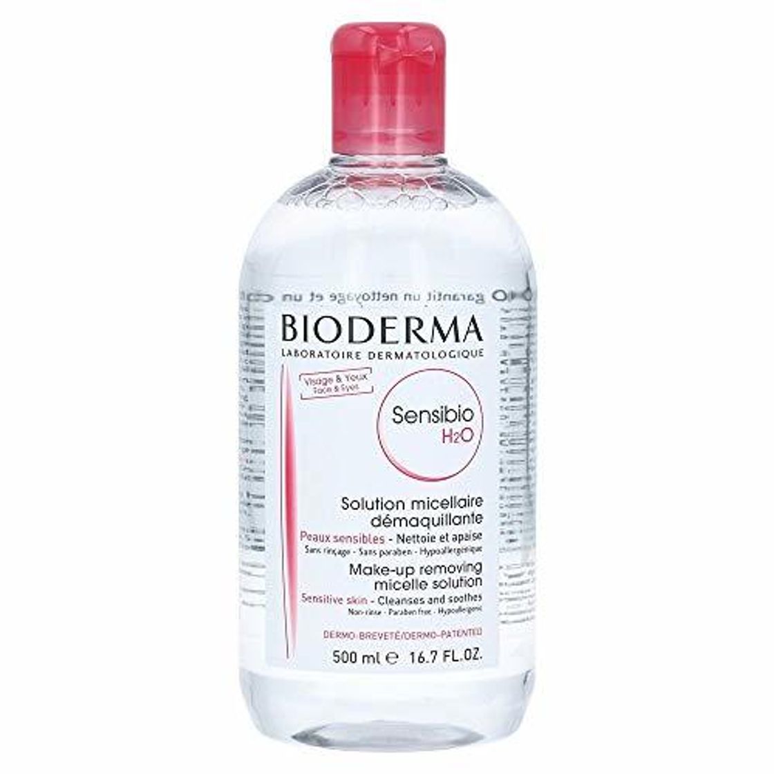 Beauty BIODERMA Sensibio H2O Solución Micelar Piel Sensible 500 ml