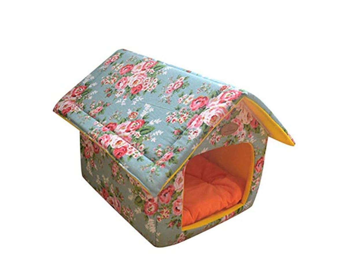 Product Dengjiam Casita para Perros Casita para Mascotas Casita de Lana Caliente Casa para Mascotas Sofá Perro para Mascotas