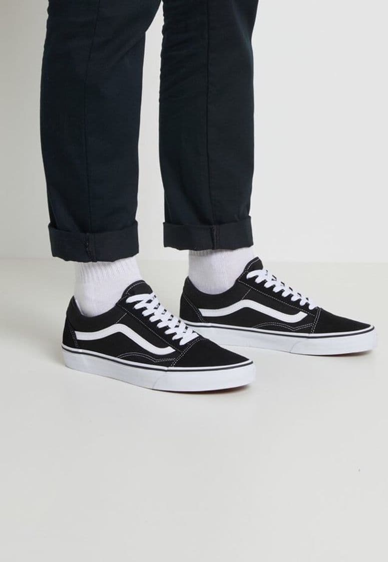 Fashion Vans OLD SKOOL - Scarpe skate - black - Zalando