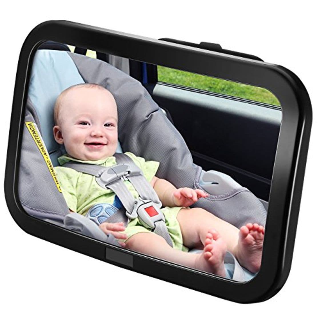 Product Espejo Retrovisor Coche de VicTsing para Vigilar al bebé en el coche, para los Asientos de Niños Orientados Hacia Atrás,100% inastillable