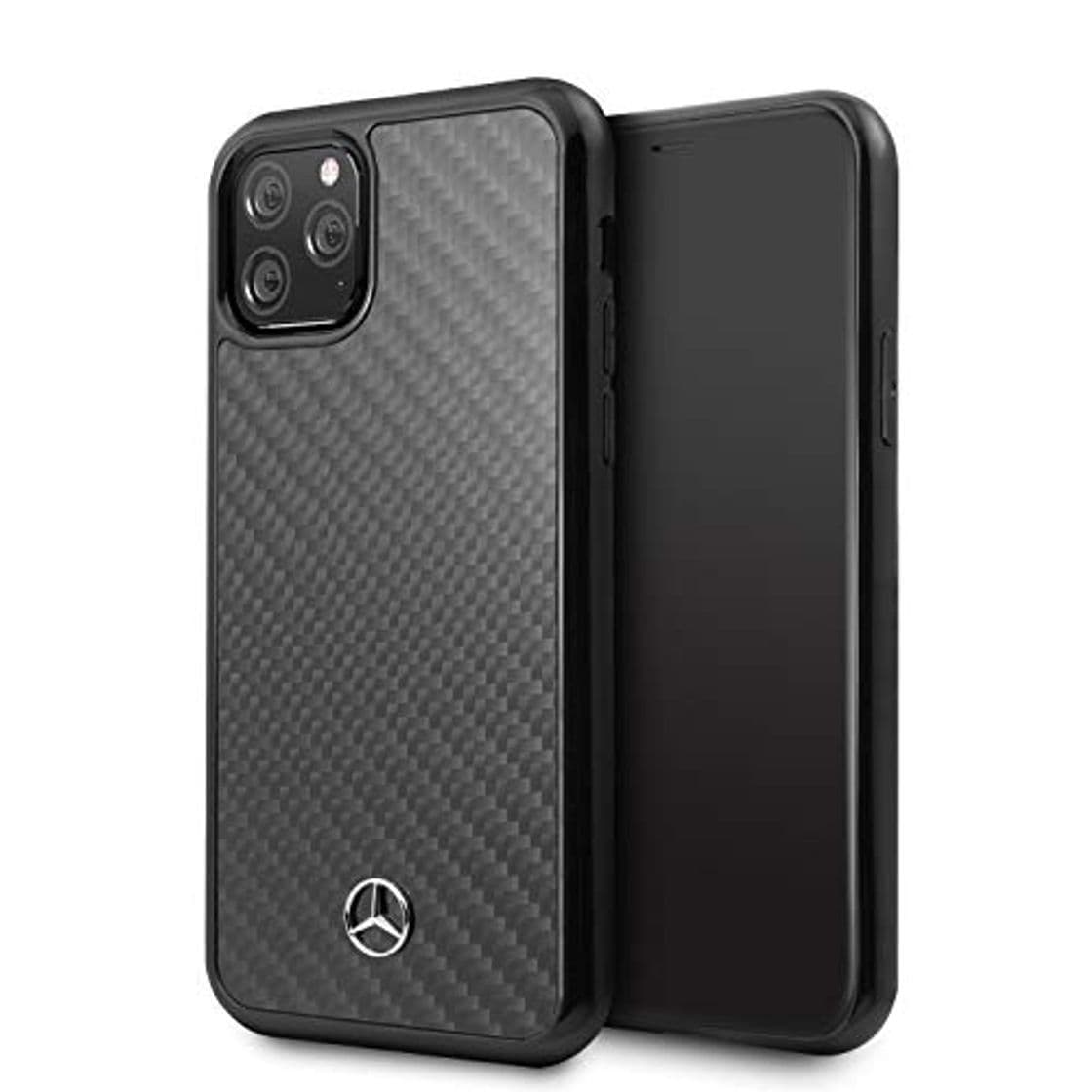 Product Mercedes-Benz - Carcasa rígida para iPhone 11 Pro Max de fibra de