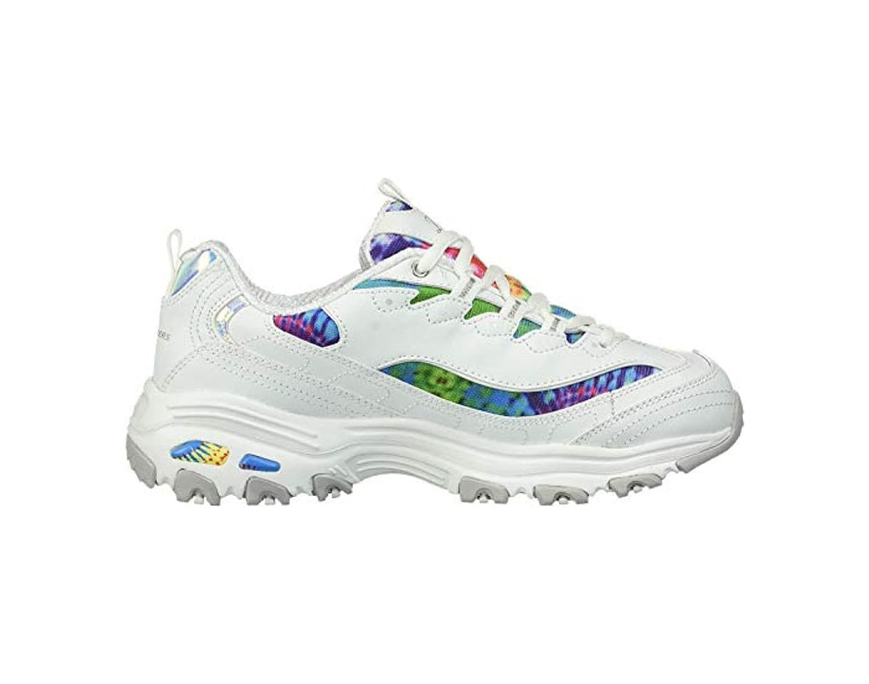 Producto Skechers D'lites-Summer Fiesta, Zapatillas para Mujer, Blanco