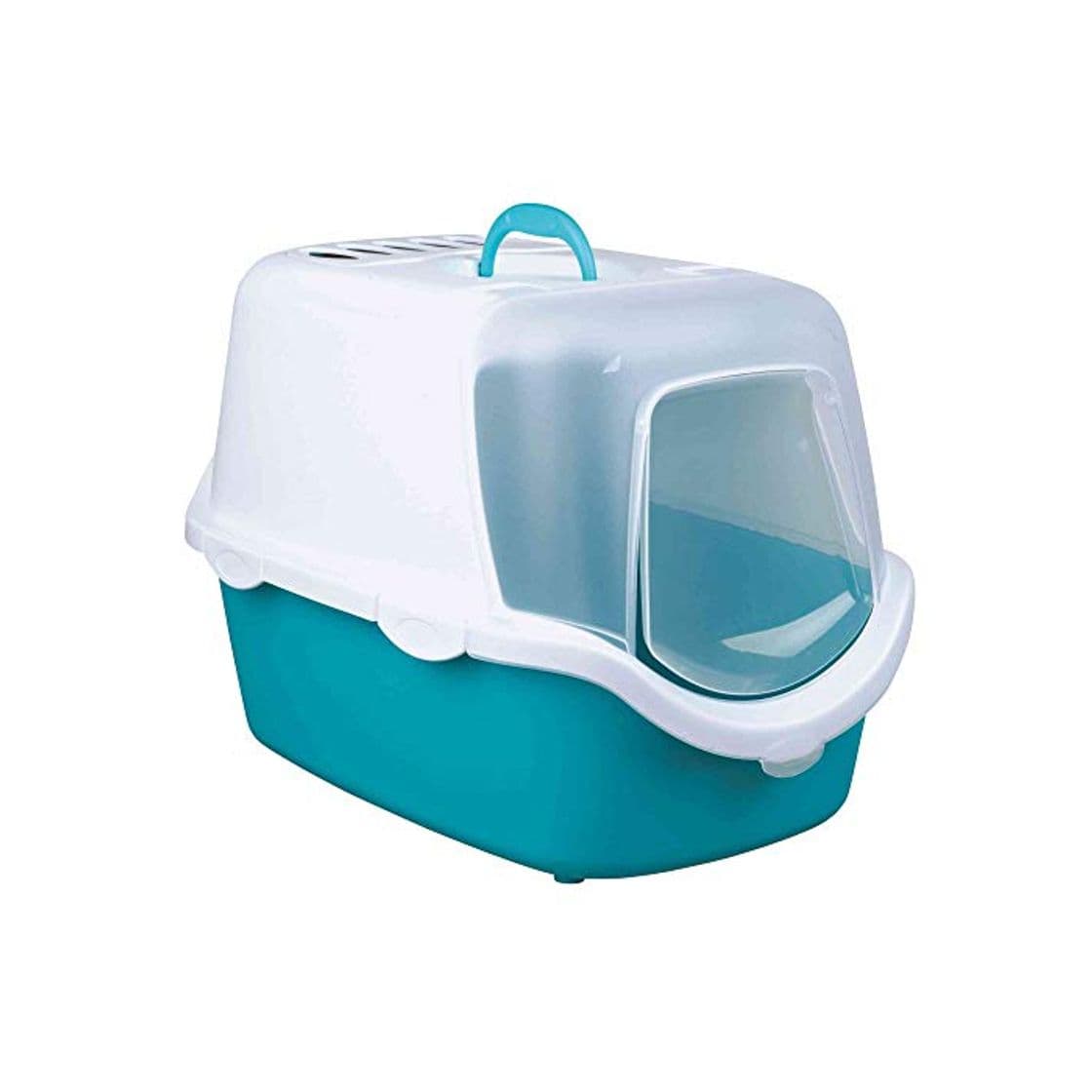 Producto Trixie 40345 - Bandeja Higiénica Vicoeasyclean, Turquesa