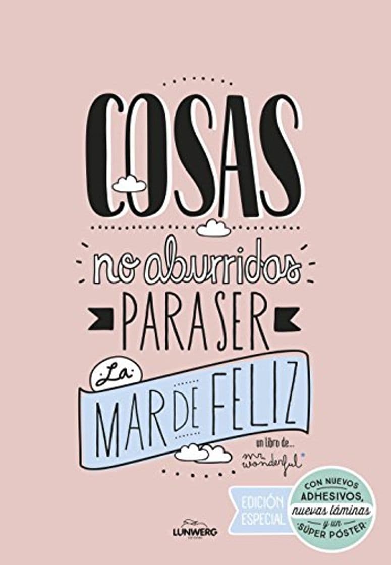 Libro Cosas no aburridas para ser la mar de feliz EDICIÓN ESPECIAL