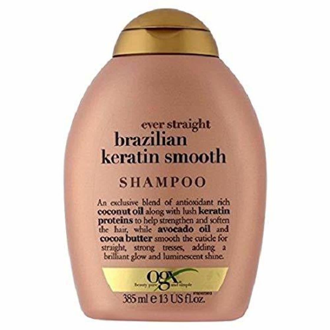 Belleza OGX - Champú Keratina Brasileña con una combinación exótica de ingredientes exclusiva