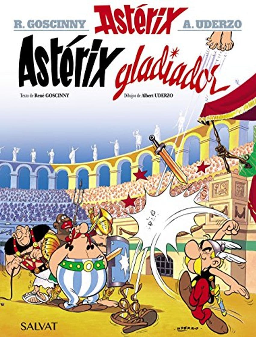 Libro Astérix gladiador