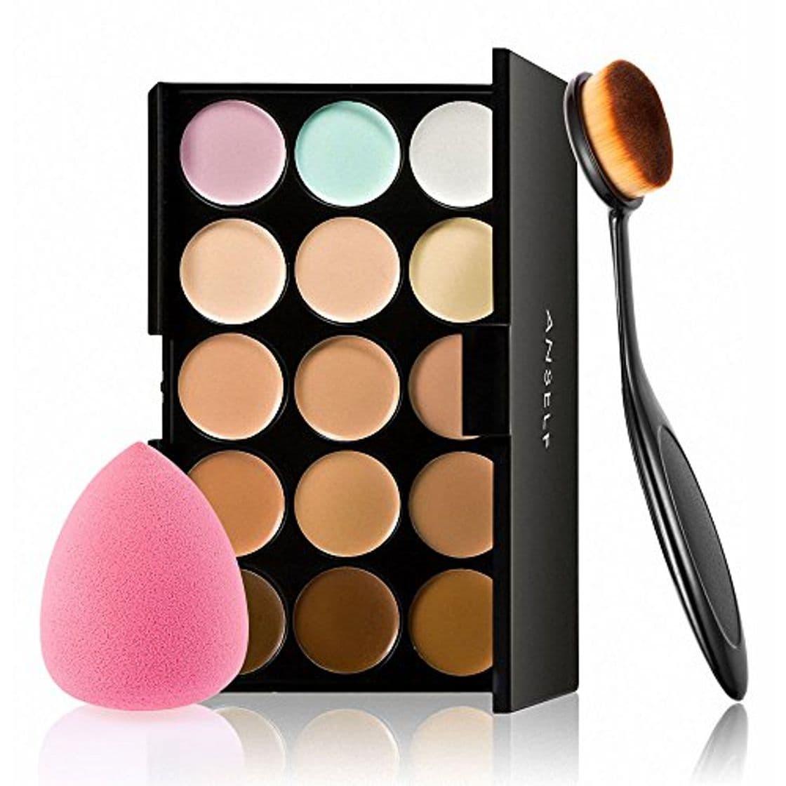 Producto Anself - Set de Paleta de Corrector de Maquillaje 15 Colores