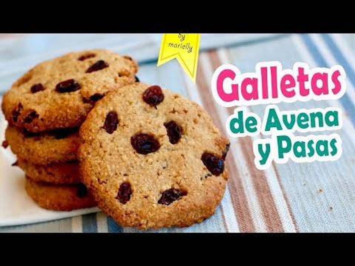 Moda GALLETAS DE AVENA Y PASAS 🍪 RECETA FÁCIL by Marielly