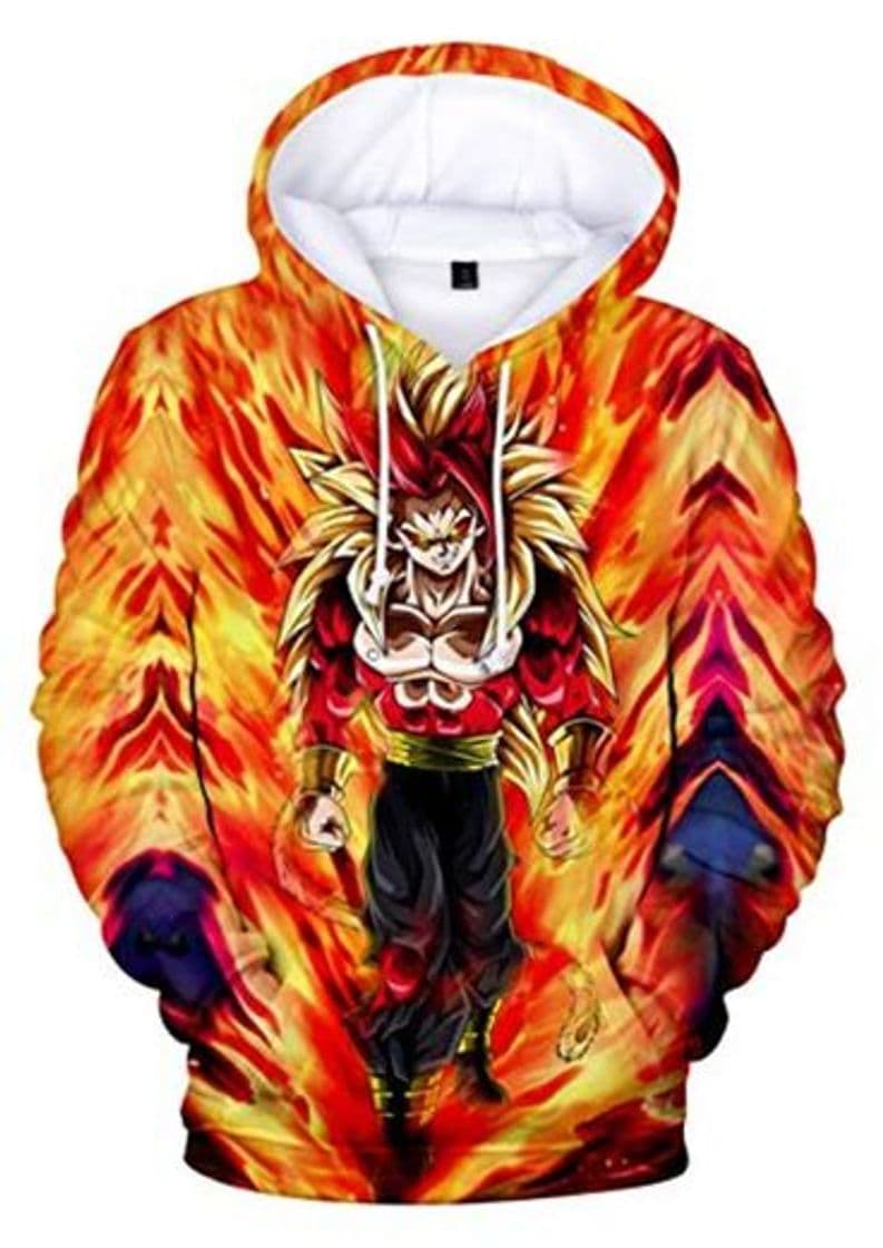 Fashion HUASON Sudadera con Capucha para Niños Dragon Ball Ropa Deporte Impresión de